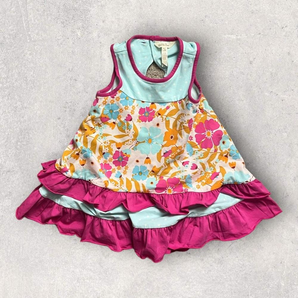 Matilda Jane Floral Tunic, Size 4 - Picture 4 of 9
